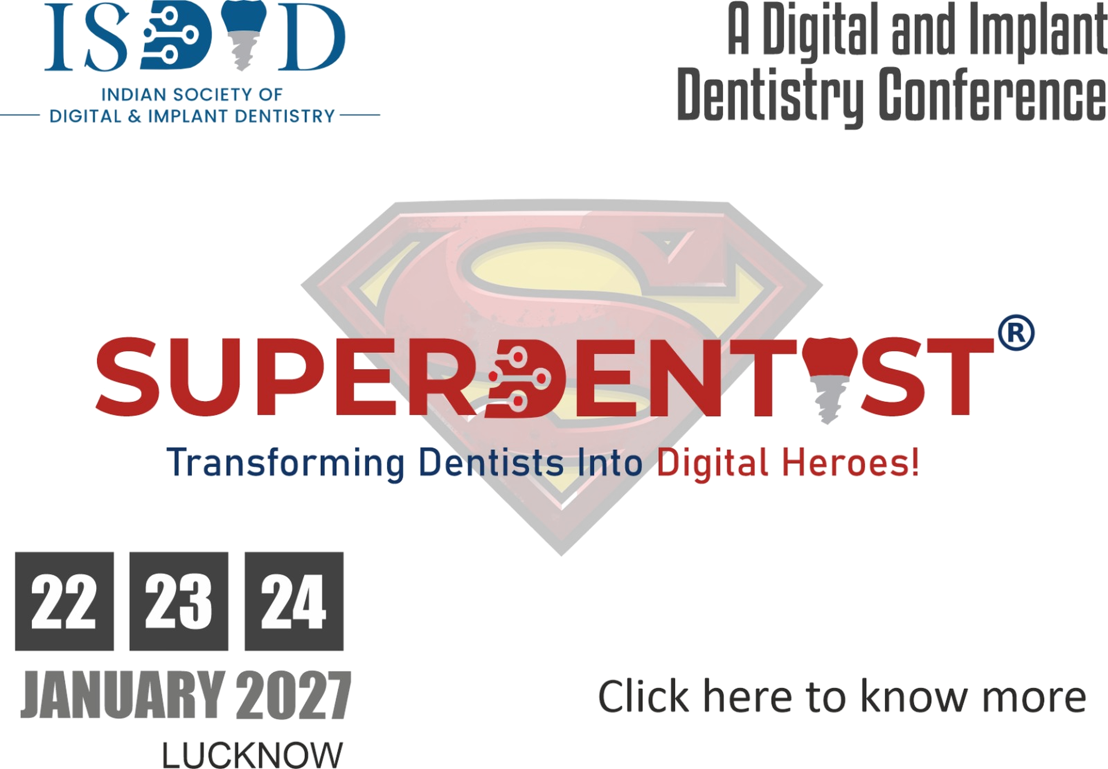 SuperDentist 2027 - 22, 23, 24 January 2027, Lucknow